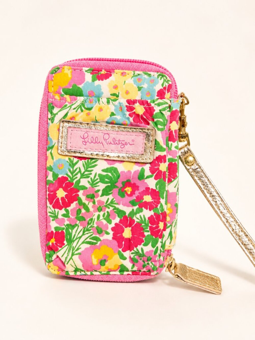 Lilly Pulitzer Wristlet Wallet Floral Preppy